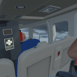Immersive VR Safety Experience for APPEA Conference - Inside Helicopter