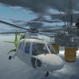 Immersive VR Safety Experience for APPEA Conference - Helicopter