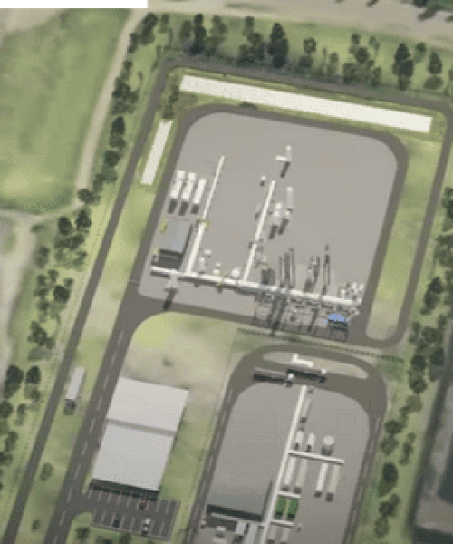 Future Energy Export Facility Animation